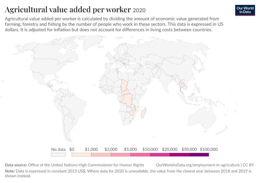 A thumbnail of the "Agricultural value added per worker" chart
