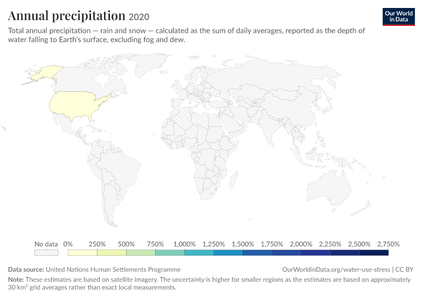 A thumbnail of the "Annual precipitation" chart