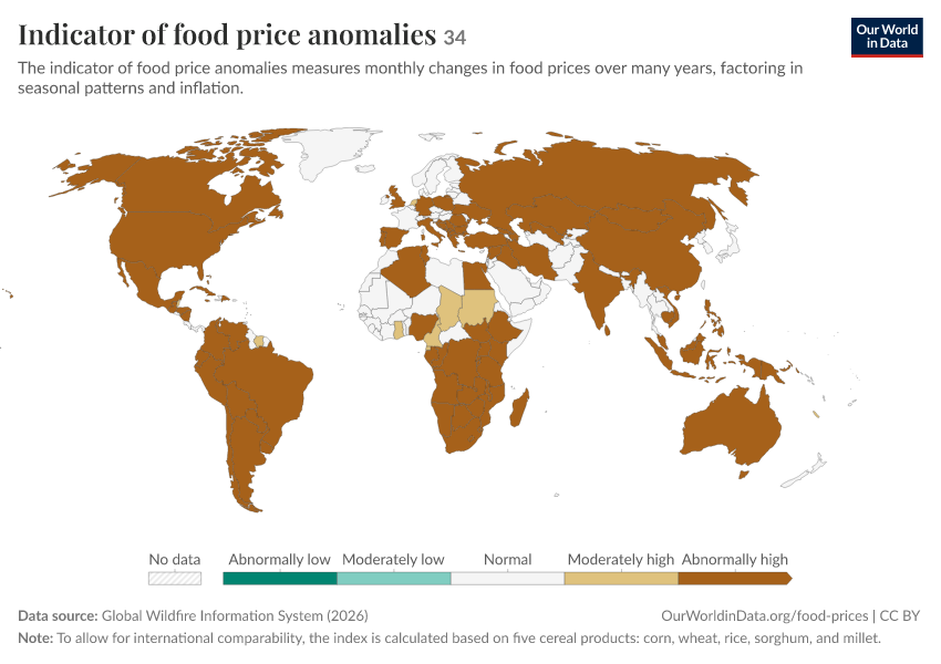 A thumbnail of the "Indicator of food price anomalies" chart