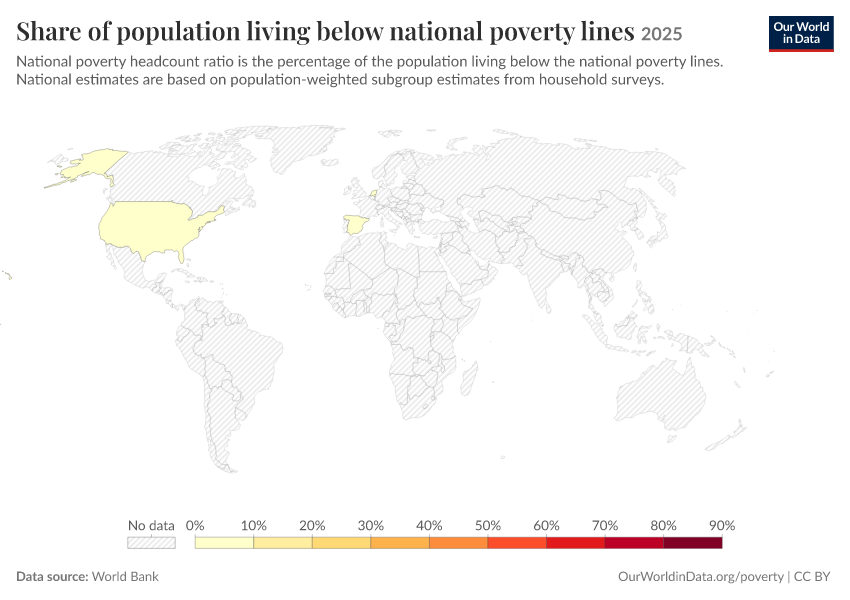 A thumbnail of the "Share of population living below national poverty lines" chart